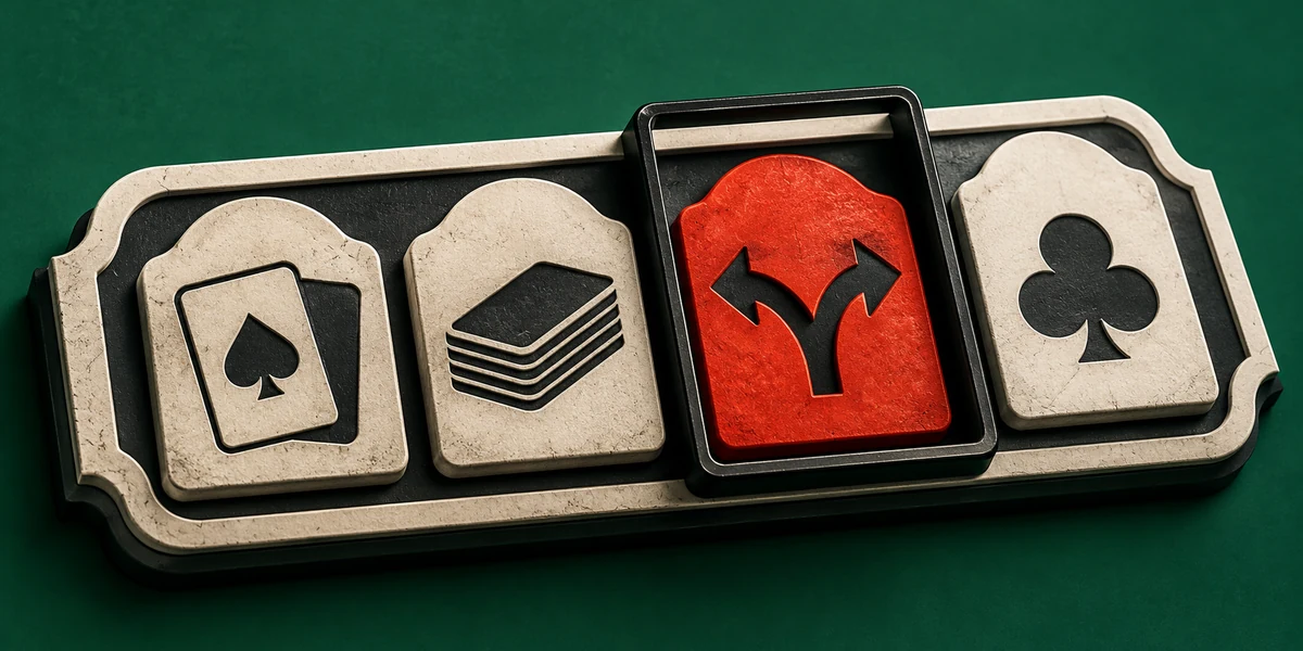 Ilustración del tema: Cómo Leer Cualquier Mesa de Blackjack Antes de Apostar