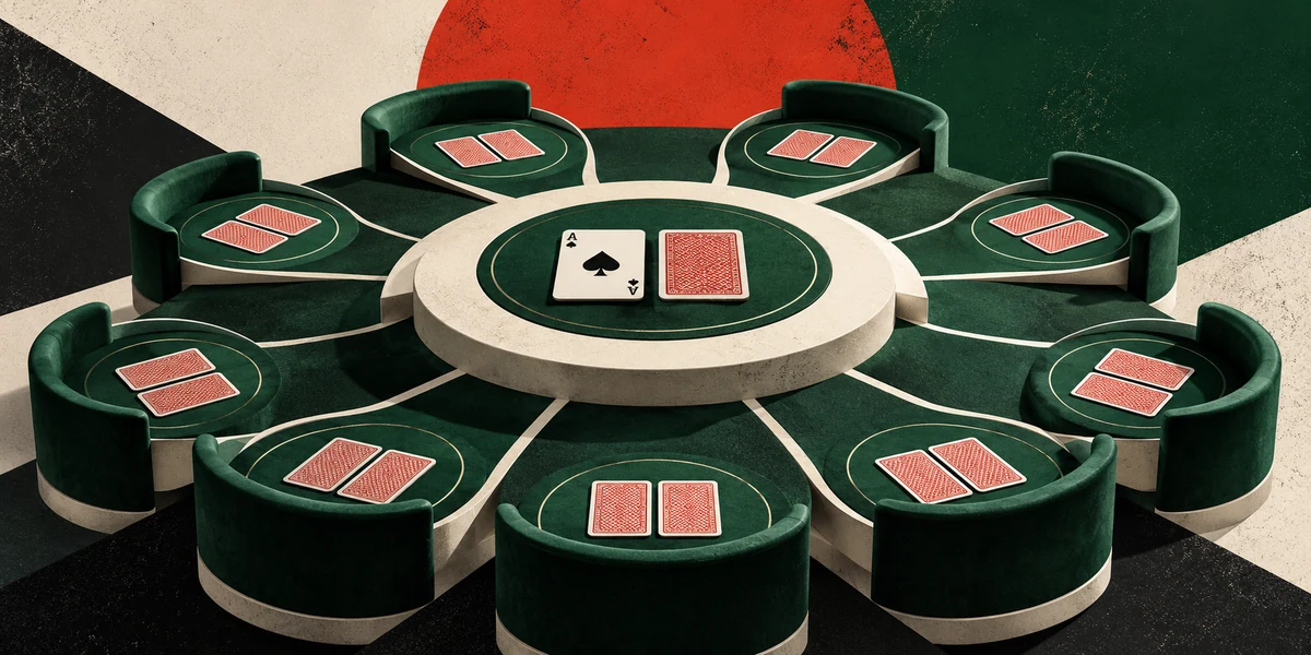 Ilustración del tema: Infinite Blackjack: Una Mano, Jugadores Ilimitados