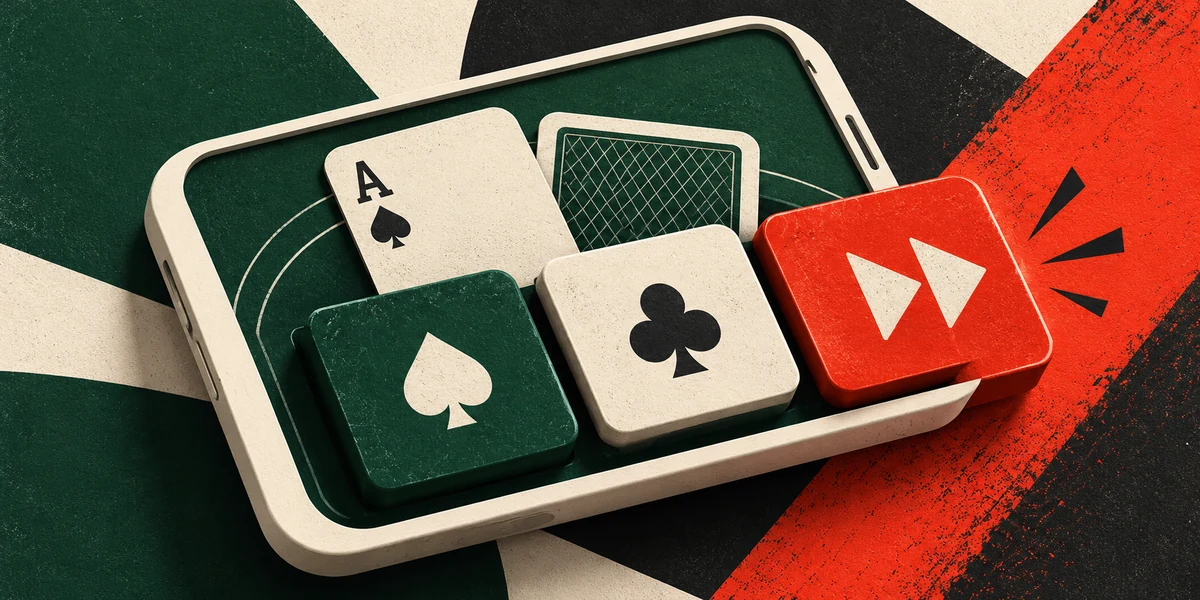 Ilustración del tema: Blackjack en el Móvil: Trampas de Pantalla y Juego Automático
