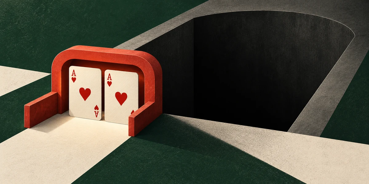 Ilustración del tema: Perfect Pairs: Cómo la Tabla de Pagos Disfraza una Mala Apuesta