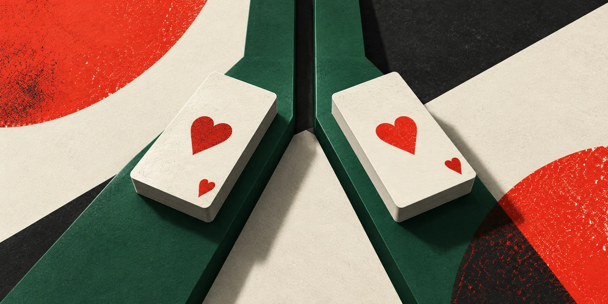 Ilustración del tema: División de Parejas: Siempre, Nunca e "Depende"
